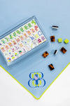East Meets West Tortoise Shell Tile Set by BamBird