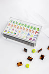 East Meets West Tortoise Shell Tile Set by BamBird
