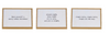 Holiday Gold Framed Easel Sayings