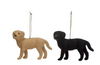 Faux Fur Lab Ornament