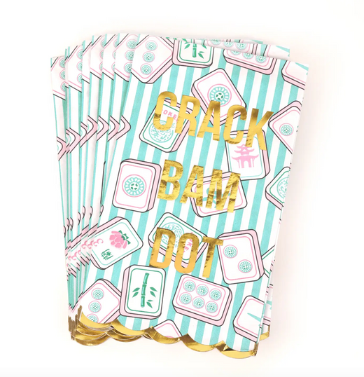 Mahjong Stripe Paper Guest Towel Packs