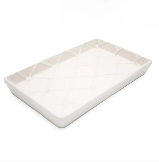 Textured Guest Towel Tray