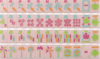 Pink Coastal Signature Engraved Tile Set by Amahj Line