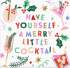 Christmas Napkins | Merry Little Cocktail -