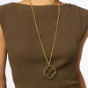 Julie Vos, SoHo Statement Pendant- Mixed Metal