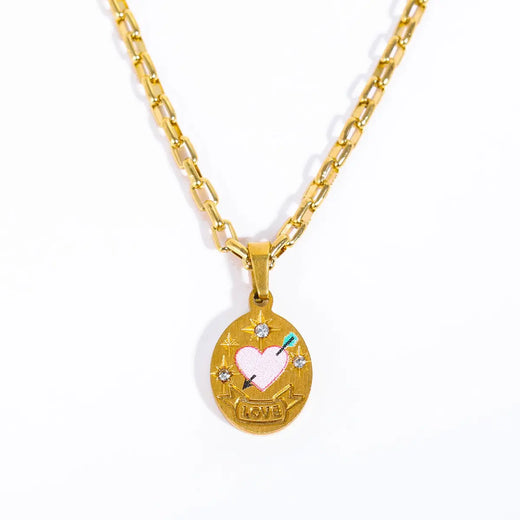 Hand Painted Light Luxury Necklace