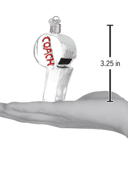 Coach's Whistle Ornament