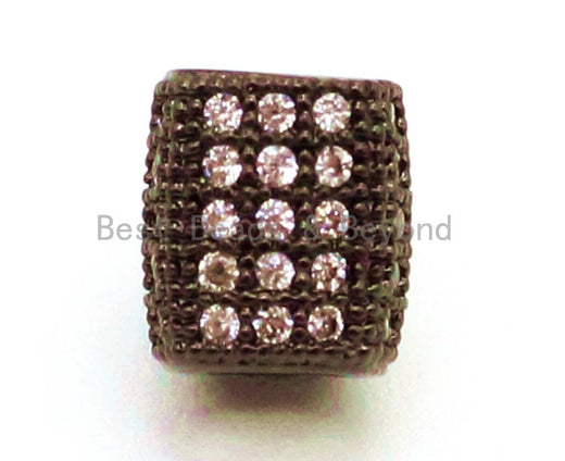 Black Beaded Charm