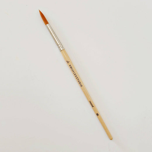 Watercolor Wood Paintbrush (Set 5)