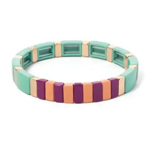 Fall Weekend Tile Bracelets