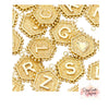 Initial Charms - Letter Gold Coin