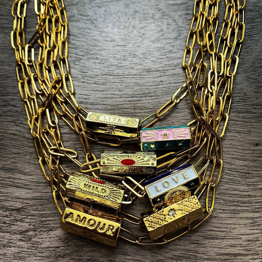 Warhol Paperclip Necklaces