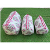 Block Print Quilted Toiletry Bag