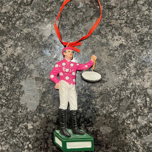 Standing Jockey Ornament