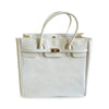 Coated Linen Chic Tote