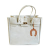 Coated Linen Chic Tote