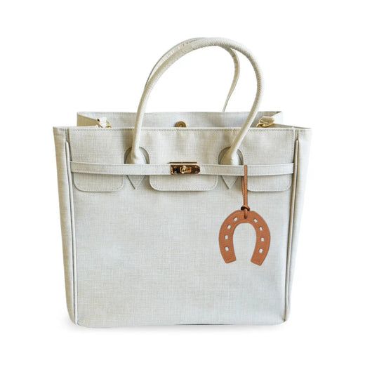 Coated Linen Chic Tote