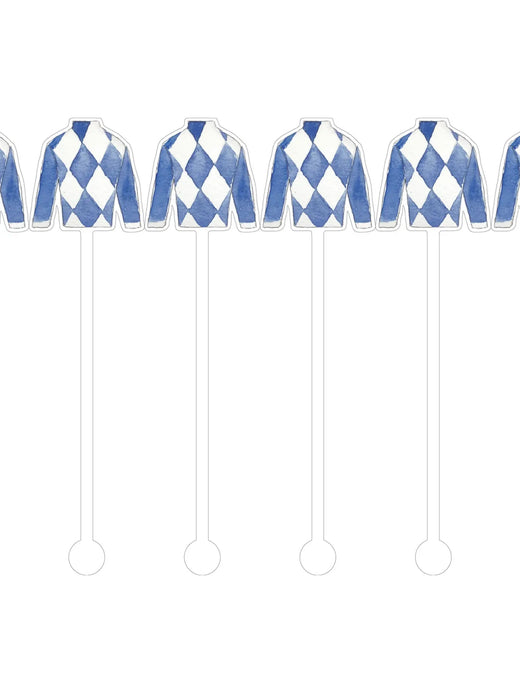 Derby Themed Cocktail Stick Stirrers