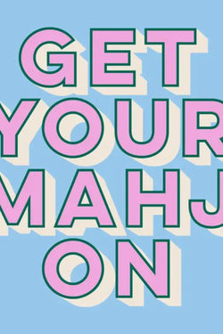 Mahjong Cocktail Napkins- Your Mahjong On