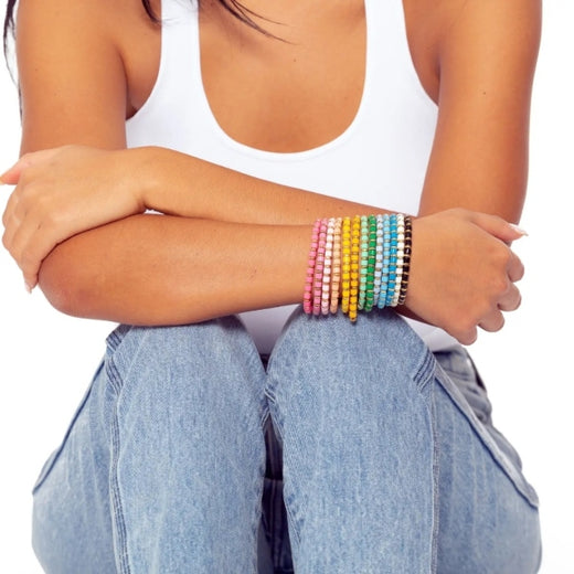 Dream in Color Enamel Bracelet