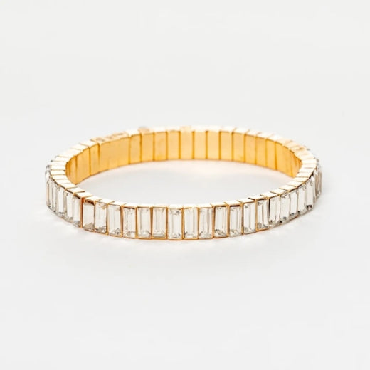 Rock Candy Baguette Bangle
