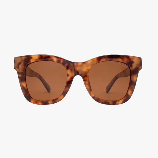 Bailey Oversized Tortoise Polarized Sunglasses