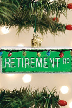 Happy Retirement Ornament