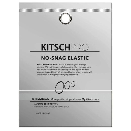 No-Snag Hair Elastic 100 pc - Clear