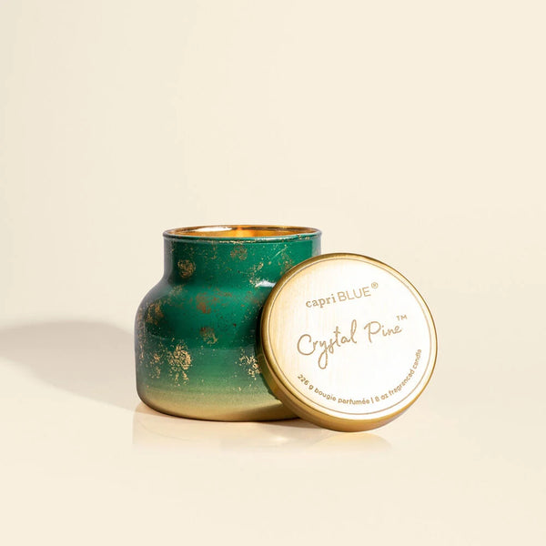 Crystal Pine Holiday Pattern Play Signature Jar Candle, 8 oz