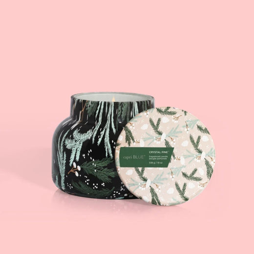 19 oz. Crystal Pine- Holiday Pattern Play Signature Jar