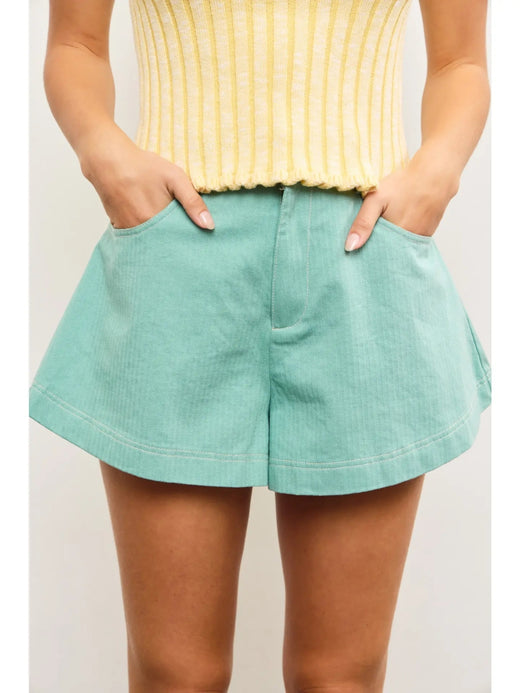 Seafoam Skirty Shorts