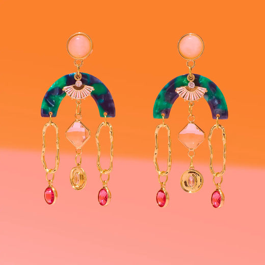 Ultimate Glam Goddess Chandelier Earrings