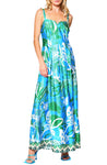 Turtle Printed Maxi Dress