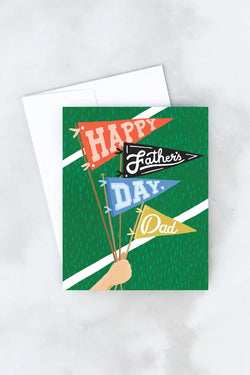 Father's Day Pennants Card