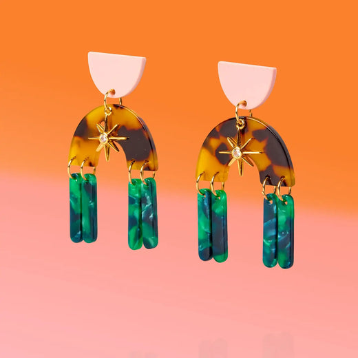 Deco Star Glam Fringe Dangles