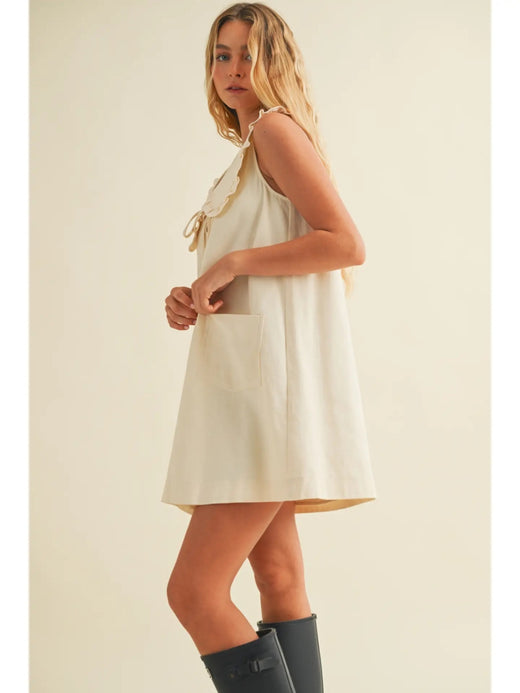 Frill Collar Dress