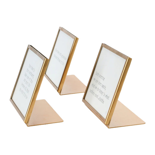 Gold Framed Easel Sayings