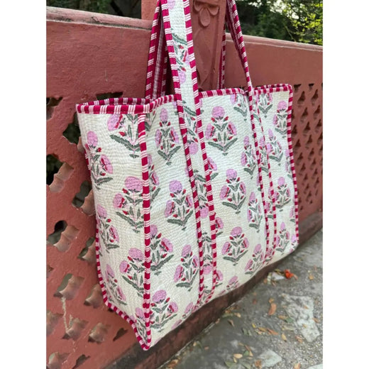 Block Print Tote Bag