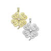 Pave Clover Shamrock Charm