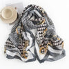 Equestrian Gray Scarf