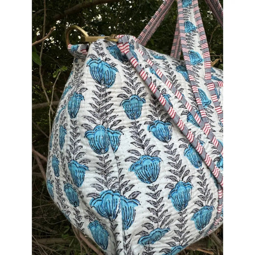 Block Print Duffle