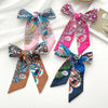 Retro Long Tie Bag Handle Ribbon Scarf