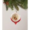 Retro Deer Indent Ornament