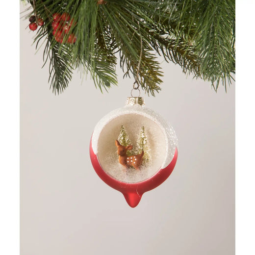 Retro Deer Indent Ornament