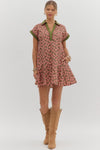 Hibiscus Ruffle Dress