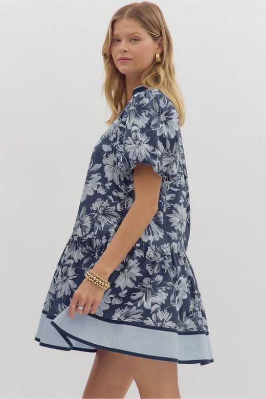 Double Blue Dress