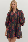 Poppy Puff Sleeve Dress