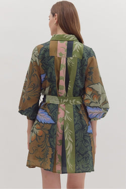 Olive Branch Dress