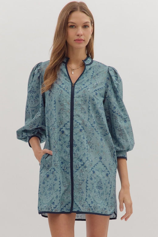 Skies Are Blue Dress