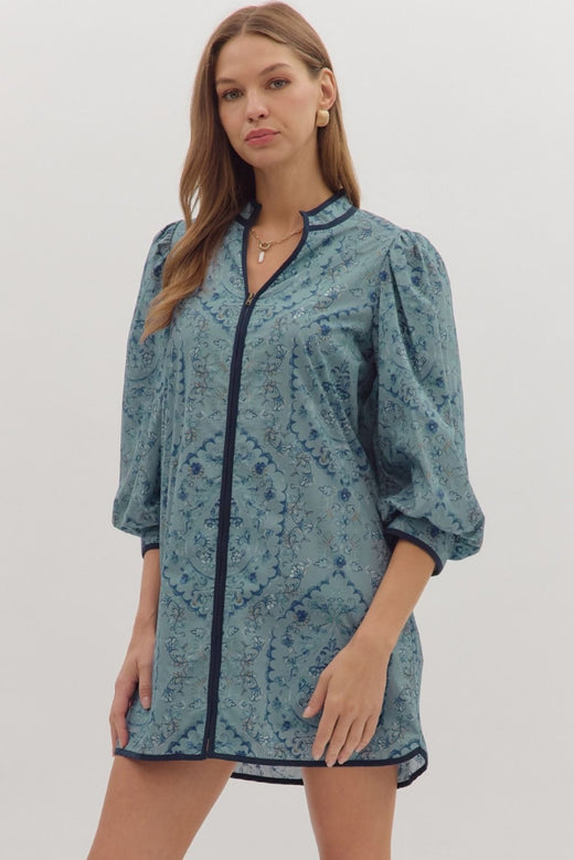 Skies Are Blue Dress